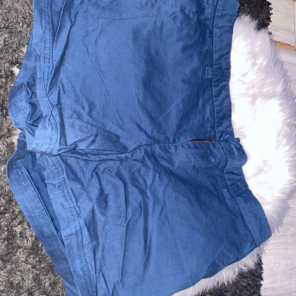 Blue shorts